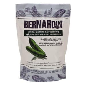 Sel pour marinades et conserves par Bernardin