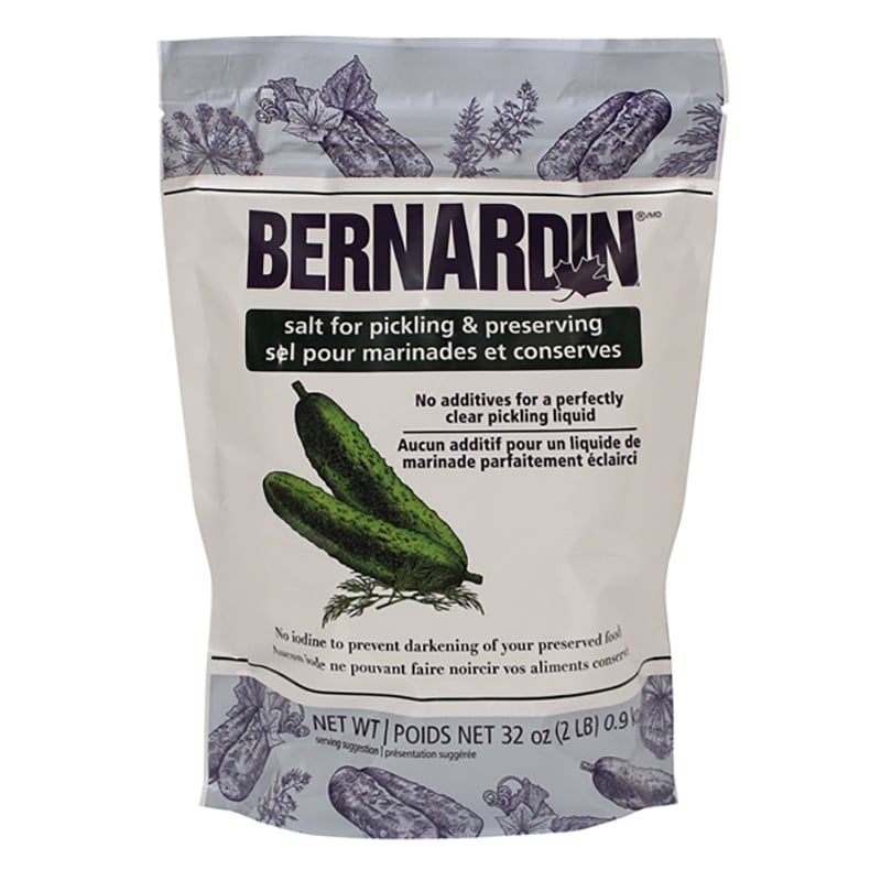 Sel pour marinades et conserves par Bernardin