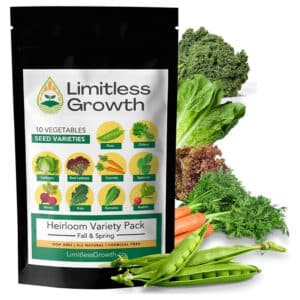 Ensemble de 10 semences de légumes héritage