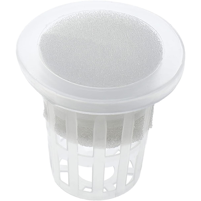 Lot de 36 pots filetés hydroponiques avec 54 éponges de culture